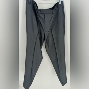 Calvin Klein Men's Metallic Gray Dress Pants